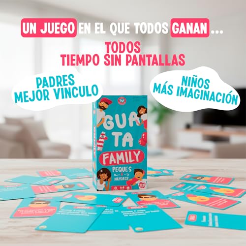 Miniatura 3 de ATM Gaming Guatafamily - Juegos de Mesa Familiar - Divertido para Niños y Adultos - Sin Pantallas - Ideal para Vacaciones en Familia y Planes al Aire Libre