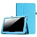Fintie Premium Vegan Leather Case Cover for 9" Android Tablet inclu. NeuTab N9 Pro 9", Astro Tab A924, Dragon Touch X9 9", Dragon Touch N90 9", KingPad K90 9", iRULU eXpro X1a 9, iRulu 9" Model AL109, JYJ 9", Contixo LA903 9", ProntoTec 9", ProntoTec 9", Alldaymall 9",Goldengulf 9" ATM7021, Digital Reins 9", Andteck TouchTab 9", Zeepad9XN 9", Tagital T9X 9", Tagital 9" A23, Polaroid PTAB935 9", RCA Tablet 9", Riin 9" A20 and More - Blue