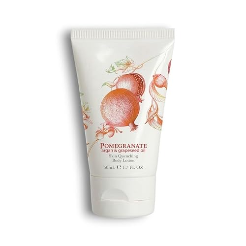 Crabtree and Evelyn | Skin Quenching Body Lotion - Pomegranate with Argan and Grapeseed Oil | 50mL