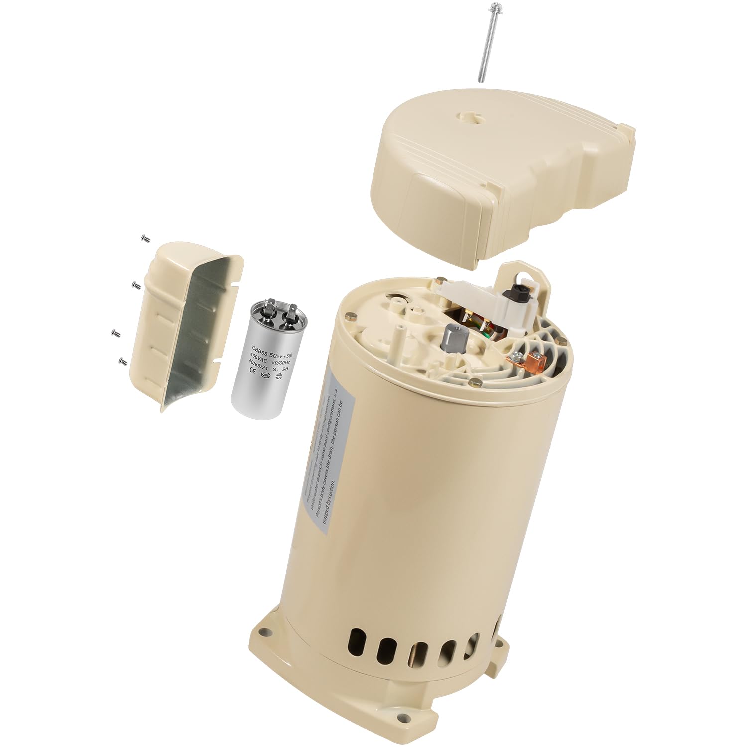 355010S Energy Efficient Replacement Motor Compatible with WhisperFlo ...