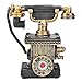 Produktbild HEEPDD Telefon Modell Dekoration, europäischen Stil Harz Miniatur Figur große kreative Retro dekorative Telefon Modell für Home Office Schreibtisch Dekoration
