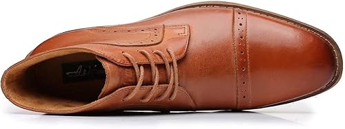 Miniatura 3 de Chukka - Botas a la moda, cómodas y de estilo oxford casual, al tobillo, botas con cordones