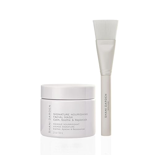 SHANI DARDEN SKINCARE - Mascarilla facial nutritiva exclusiva, una máscara hidratante de arcilla de bentonita para calmar el enrojecimiento y la
