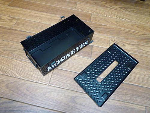 Amazon｜☆ガレージ鉄板柄のティッシュケース ムーンアイズ（ブラック
