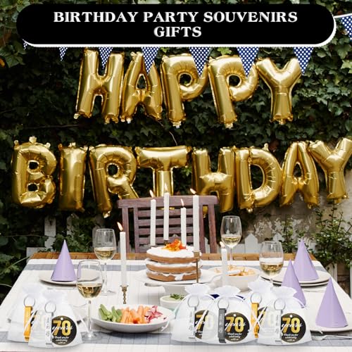 Dandat SES-DANDAT-455 54 Sets Birthday Party Favors Birthday Beer Opener Keychain thumb #5