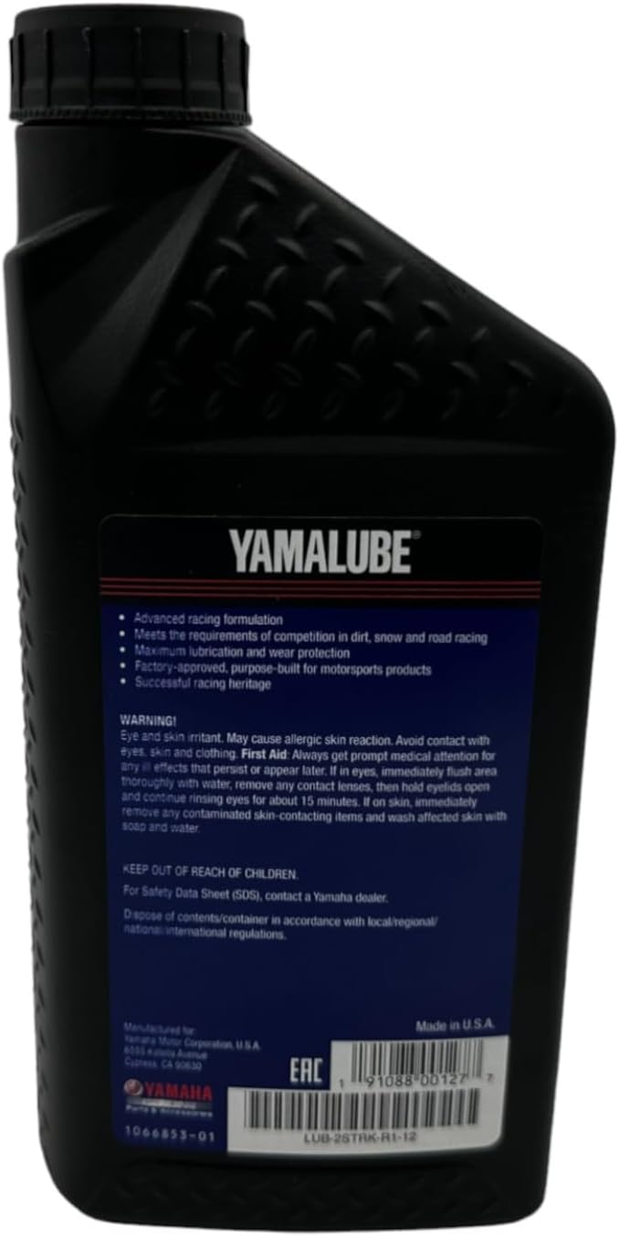 CYCLEMAX Yamalube 2R 2-Stroke Premix Oil & Tune-Up Kit Compatible with 1988-2006 Yamaha BLASTER 200