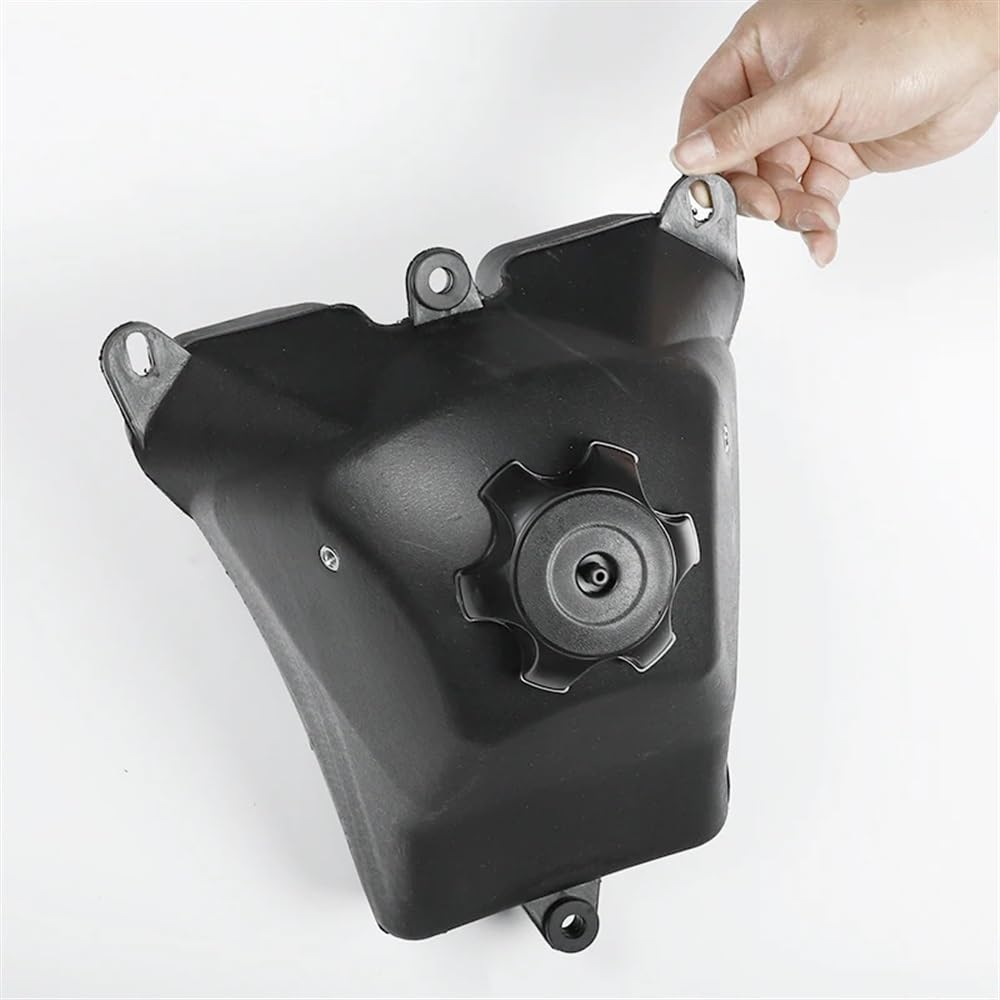 3L Kunststoff-Kraftstofftank mit Deckel, kompatibel mit 125 cc, 140 cc, 250 cc, Apollo Orion Pit Dirt Bikes, Schwarz(Fuel Tanks)