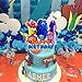 PINUO Finding Nemo Birthday Decorations,Finding Nemo Themed Party Decorations,Finding Dory Party Favors Supplies Gifts Room Decor,Banner Balloons Cake Cupcake Toppers