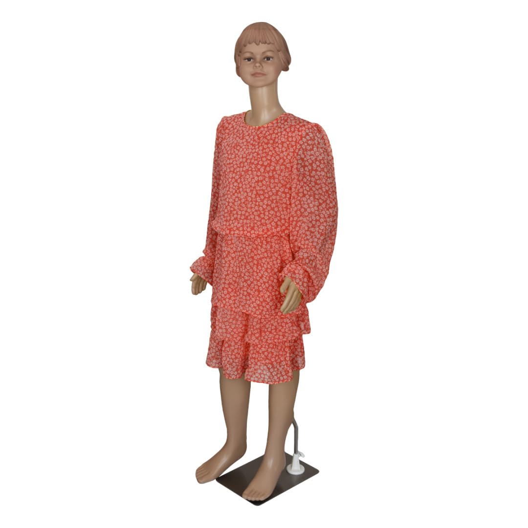 BITUXX Schaufensterpuppe Weiblich Mädchen Schaufensterfigur Mannequin Schneiderpuppe 360° beweglich 140cm