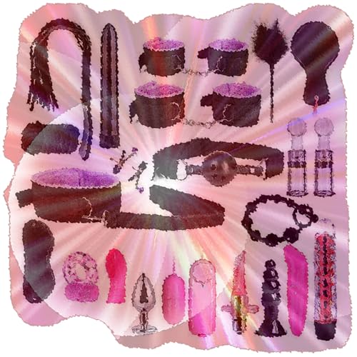 23 pcs Multifunctional Sports Protection Straps Kit with Exercise Props, Unisex Practical Sports Accessories for Couples -USHC21 (Purple)