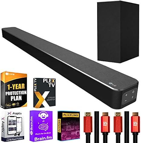 Lg sn5y 2.1 soundbar subwoofer with bluetooth Clearance