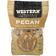 Western Premium BBQ Products Pecan BBQ Smoking Chips, 180 cu in