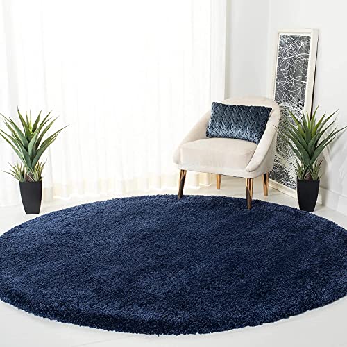 Carpet Elite Super Soft Primium Quality Shagg Rectangular Carpet Collection with 2 Inch Pile Height for Living Room & Bed Room Size 10X14 Feet Colour Blue