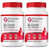 (2 Pack) Premium Glyco – Original Formula with a Clean, Premium Blend to Support Healthy Circulation, Natural Energy & Balanced Levels | Just 2 Easy-to-Swallow Pills Daily (120 Capsules)