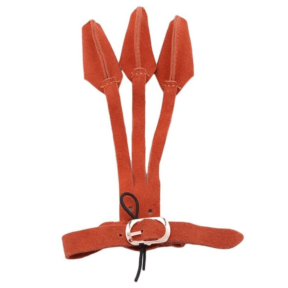FSJMTQTS Gant De Tir à L'Arc 3 Doigts - Protection Confortable Pour Chasse Et Entraînement (Taille M)