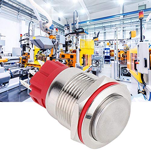 Interruttore a Pulsante, DC 9-30V 1NO 1NC