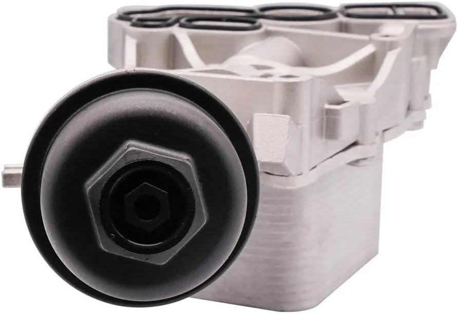 1個 アルミオイルクーラーフィルターハウジングアセンブリ 11428585235