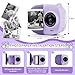 Rongta Instant Print Camera for Kids, Children Portable Photo Printer for Birthday Gifts, Kids Toys, 2.4 Inch Screen Kid Digital Camera for Girls Boys Age 3 4 5 6 7 8 9 10 (Purple)
