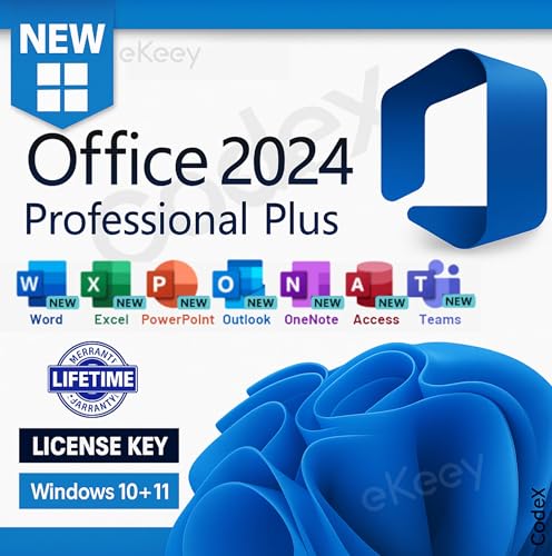 Image of MS OFFICESUITE LTSC Professional Plus 2024 | NEW 2026 Update Included | Retail License Key for Windowsdows (1 User /PC, Lifetime Validity) | Unlimited Reinstallations & Regular Updates (Quick Delivery) (2024 Professional Plus LTSC, PC)
