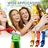 HZXINYI 3 Pcs Bottle Opener Keyring - Beer Bottle Caps Cans Openers Keychain, Mini Bottle Openers Keyring for Men Women Daily Use and Gift (Blue, Glod, Red) #5