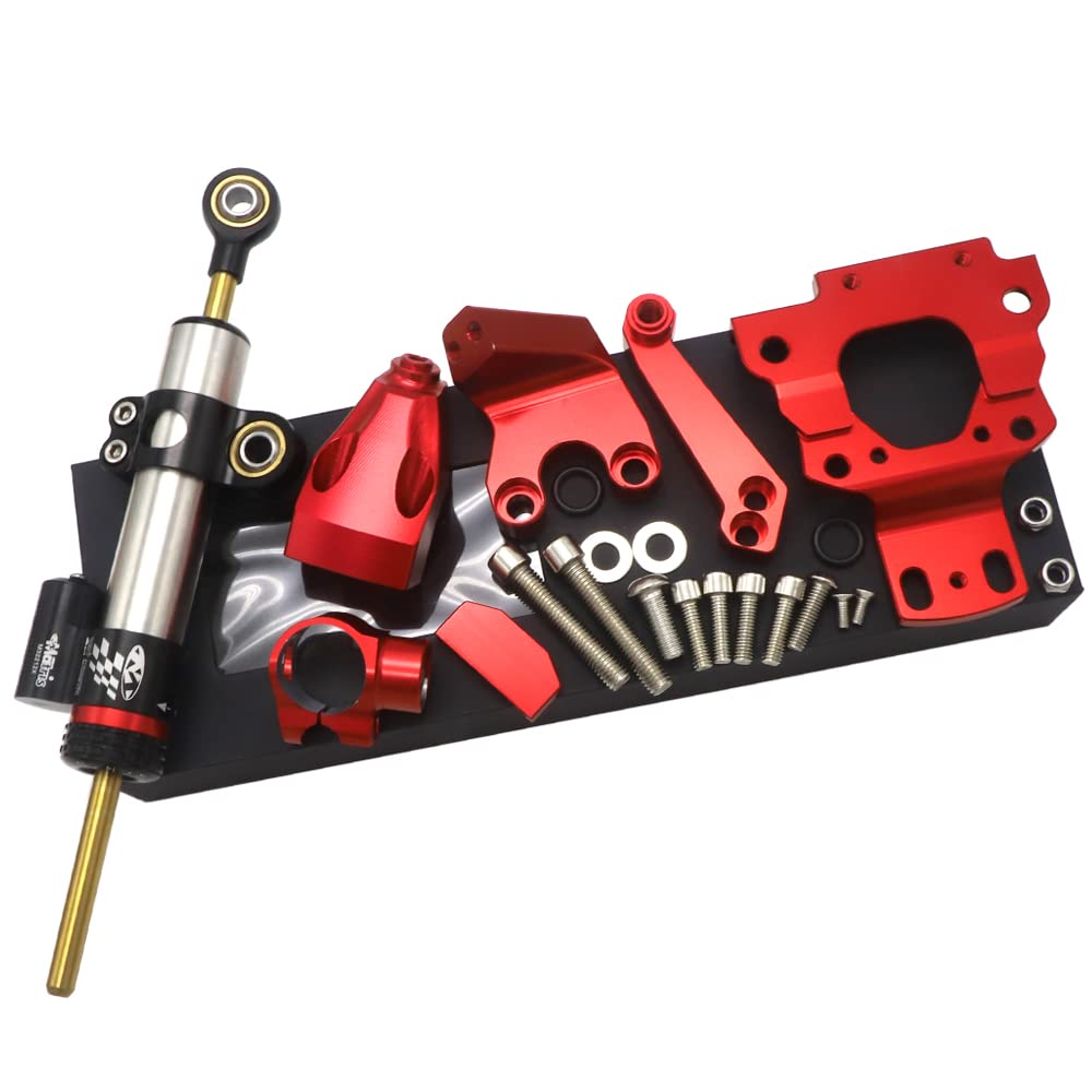 Stabilizzatore Di Sterzo Moto BONFUN CNC - Per Kawasaki Z1000 Z750 2003-2009, Sicurezza E Stabilità - Foto 7