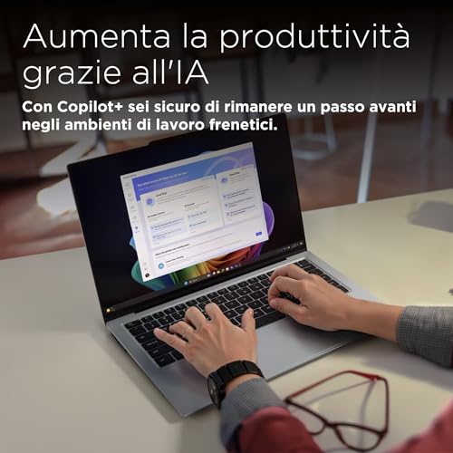 Notebook 14 Pollici ThinkPad X9-14 Gen 1, Copilot+ PC Portatile Professionale Windows 11 Pro, Intel Core Ultra 7 258V, RAM 32GB LPDDR5X, 1TB SSD NVMe - Grafica Intel Arc e Audio Dolby Atmos - Notebook - Immagine 3