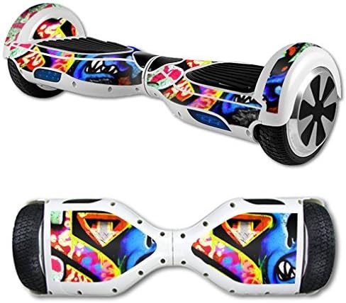 Protective Vinyl Skin Decal for Self Balancing Scooter Hoverboard mini hover 2 wheel unicycle wrap cover sticker Loud Graffiti - (DECAL ONLY)