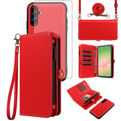 Samsung Galaxy A56 coque Asuwish rouge idéale pour protéger votre smartphone lors de vos sorties