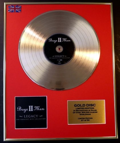 Boyz II Men Gold Disc Record Limited Edition/Legacy