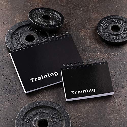LS-Athletics Trainingstagebuch DIN A6 für Krafttraining, Bodybuilding, Crossfit, Sport im gym und hometraining | Dein perfektes Trainingsbuch für mehr Fitness und anhaltende Motivation (Schwarz)