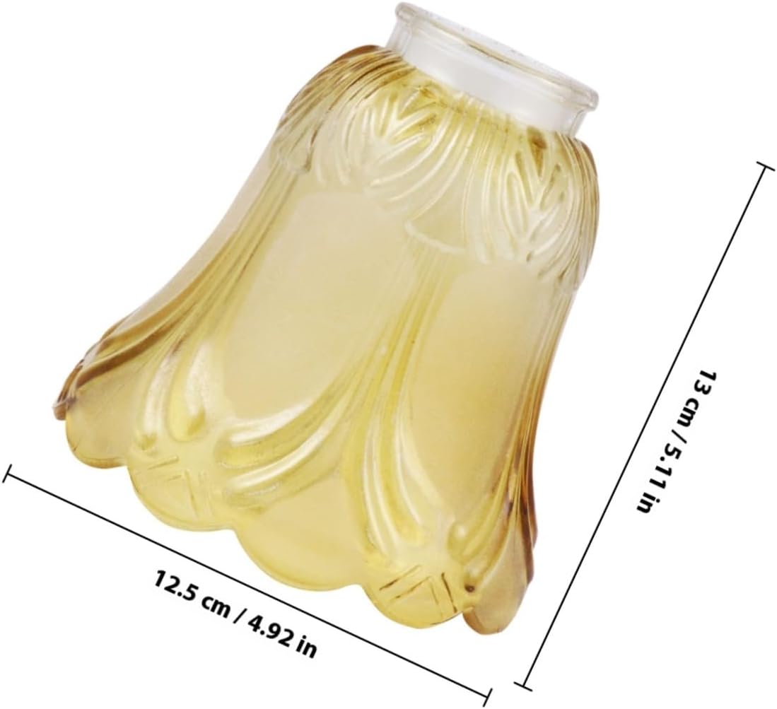 Lamp Shade Light Covers for Ceiling Lights Ceiling Fan Globe Replacement Lamp Covers Replacement Shade for Chandelier Nursery Cylinder