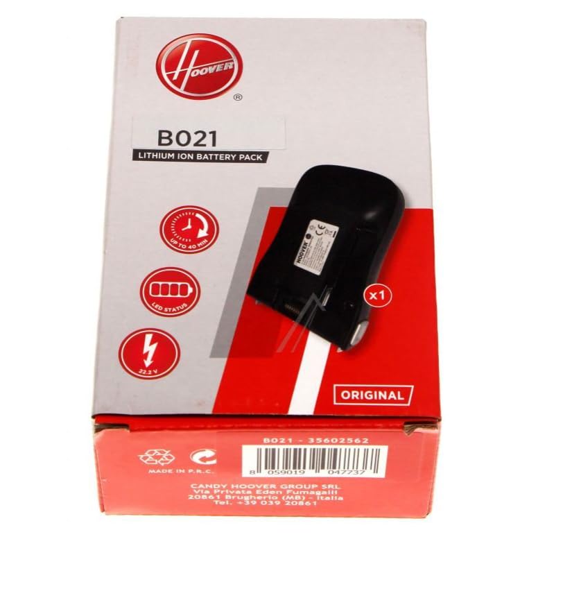 35602562 B021 Batteria al litio 22,2V a 8 pin compatibile con Hoover scopa elettrica H-FREE 200 (PRESTARE ATTENZIONE ALLA DESCRIZIONE SOTTO RIPORTATA)