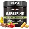 Liposomal GLP-1 Supplement Weight Loss - 600mg Berberine with Ceylon Cinnamon - Enhanced Absorption Formula for Healthy Glucose Metabolism & Metabolic Support - 180 Capsules (90 Days Supply)
