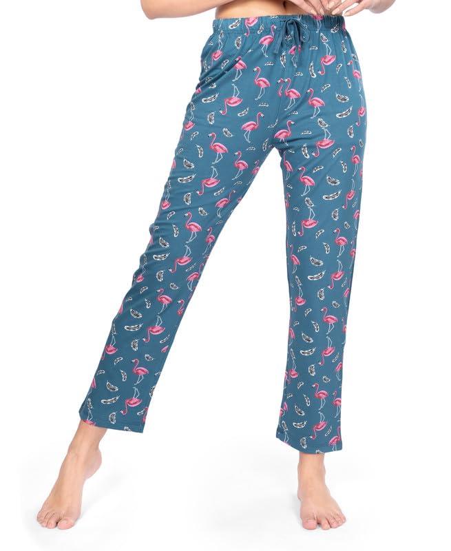 Image of Real Basics Women's Cotton Printed Pyjama pack of 3