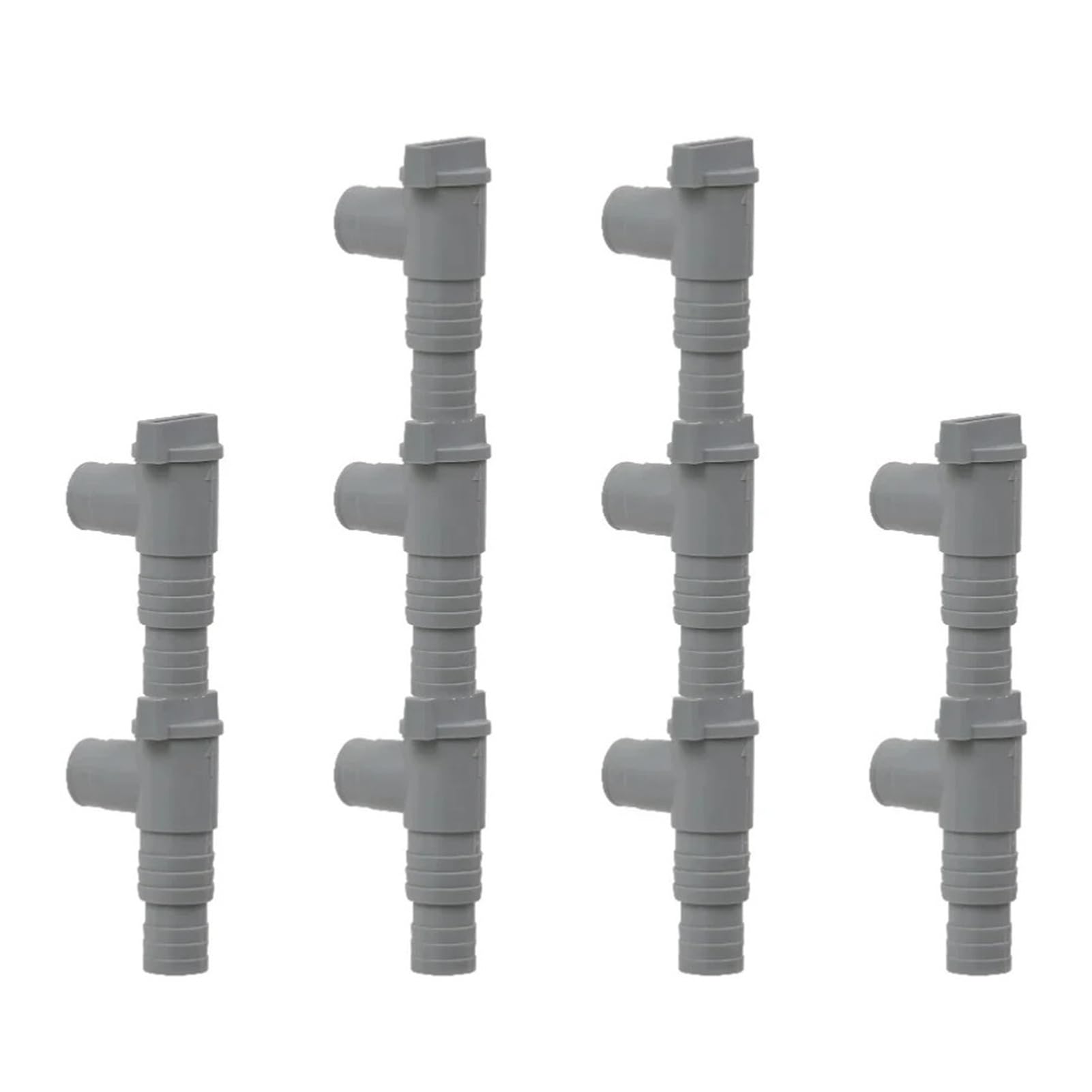 1-10Set Adaptador Filtro Piscina PVC Para Manguera 32mm, Válvula Émbolo