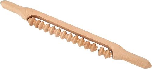 Miniatura 5 de Wood Lymphatic Drainage Massage Roller Stick Tools,Myofascial Release Tool Stomach Cellulite Massager,Ease Neck Back Waist Leg Pain Handheld