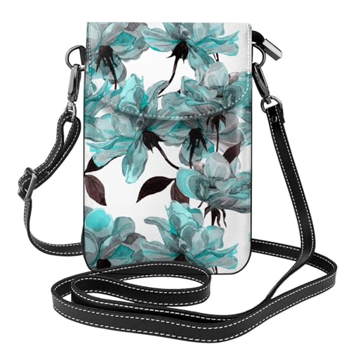 Petit sac bandoulière fleuri pour smartphone et cartes lors de vos sorties