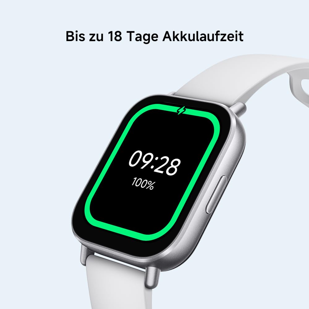 Xiaomi Redmi Watch 5 Active Smartwatch, 2.0" LCD Display, 18 Tage Akku, 140+ Sportmodi, Herzfrequenz- und SPO₂-Tracking, 5ATM Wasserdicht, Bluetooth-Anrufe, Fitness-Tracker, Schlafüberwachung