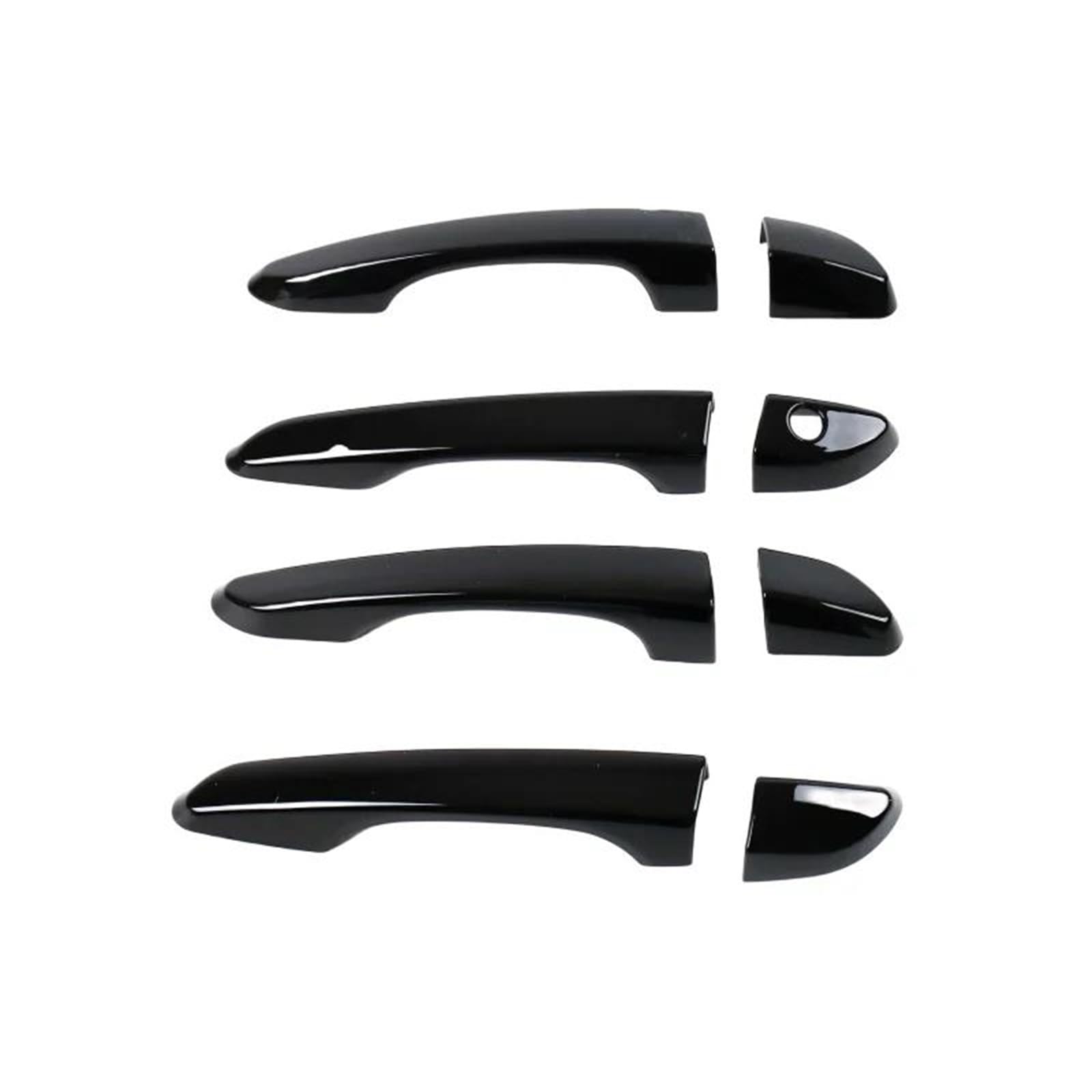 ZAPORA Chrome Car Door Handle Cover Sticker Styling Accessories for Hyundai for Tucson 2015-2019(Style 5)