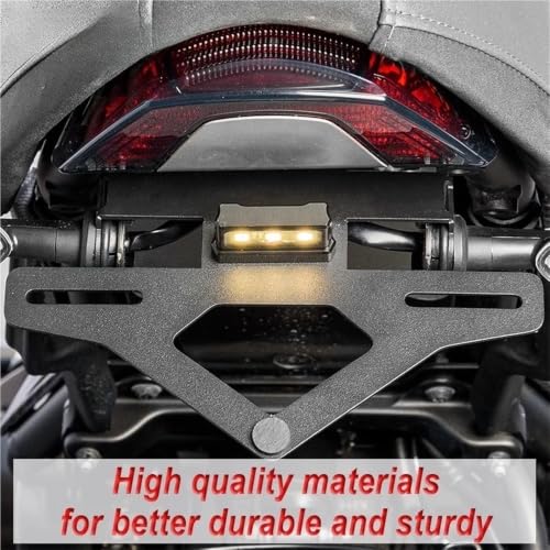 Support de plaque d'immatriculation moto pour XSR900 idéal pour les balades