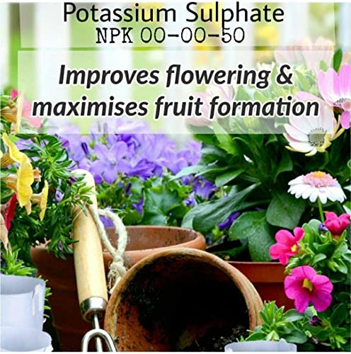 Image of npk 0-0-50 for Fruiting and Flowering for Gardening (0.9 Kg) | Essential Plant Food Growth Hormone