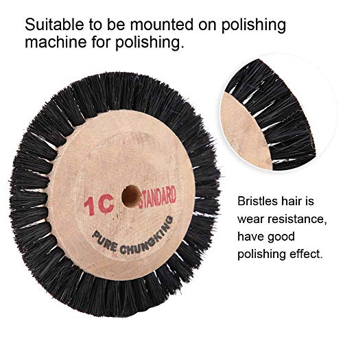 Image of Jewelry Jade Polishing Wheel Brush Buffing Wheel Brush Hair Brush Polisher Jewelry Tool Accessories Attachment [1C Diameter]