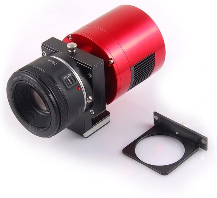 望遠鏡 QHY163M/C、ZWO071等用天体望遠鏡引出し S8172(36mm filter insert)