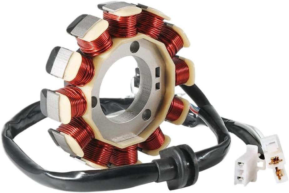 Stator Coil Replacement Compatible with LNR125 GT125 Mio 125 125 AVANTIZ 125 SOLARIZ Models Part Number 2PH-H1410-10