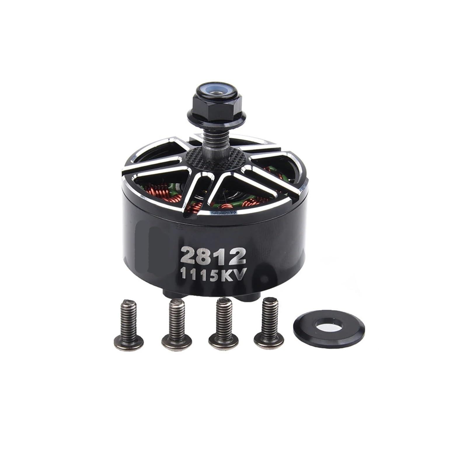 Motore 4 pezzi 2812 900/1115KV 3-6S for 7-9" | Motori brushless 4 pezzi 2812 900/1115KV, 3-6S, for droni a lungo raggio da 7-9", adatti a telai XL7 Mark4(4PCS 1115KV Motor)