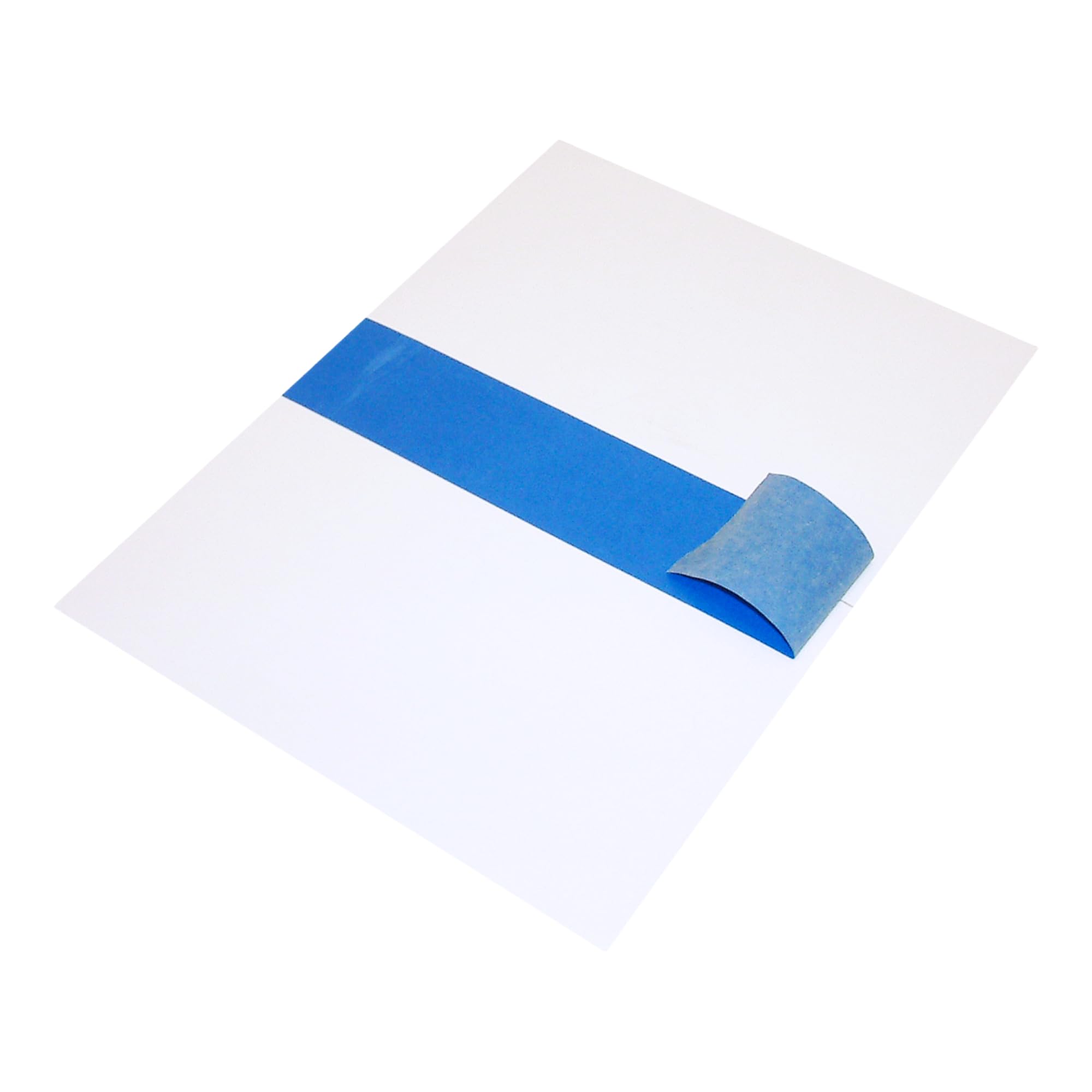 Intertape PS1 Cinta plana de papel premium: 2 in. x 60 yds. (Azul real)