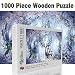 WFRH Dream Elk Toy Landscape Puzzle 1000 Piezas Puzzle para Adultos Puzzle De Madera Rompecabezas De Dibujos Animados Rompecabezas para Niños Juguetes Educativos Regalos