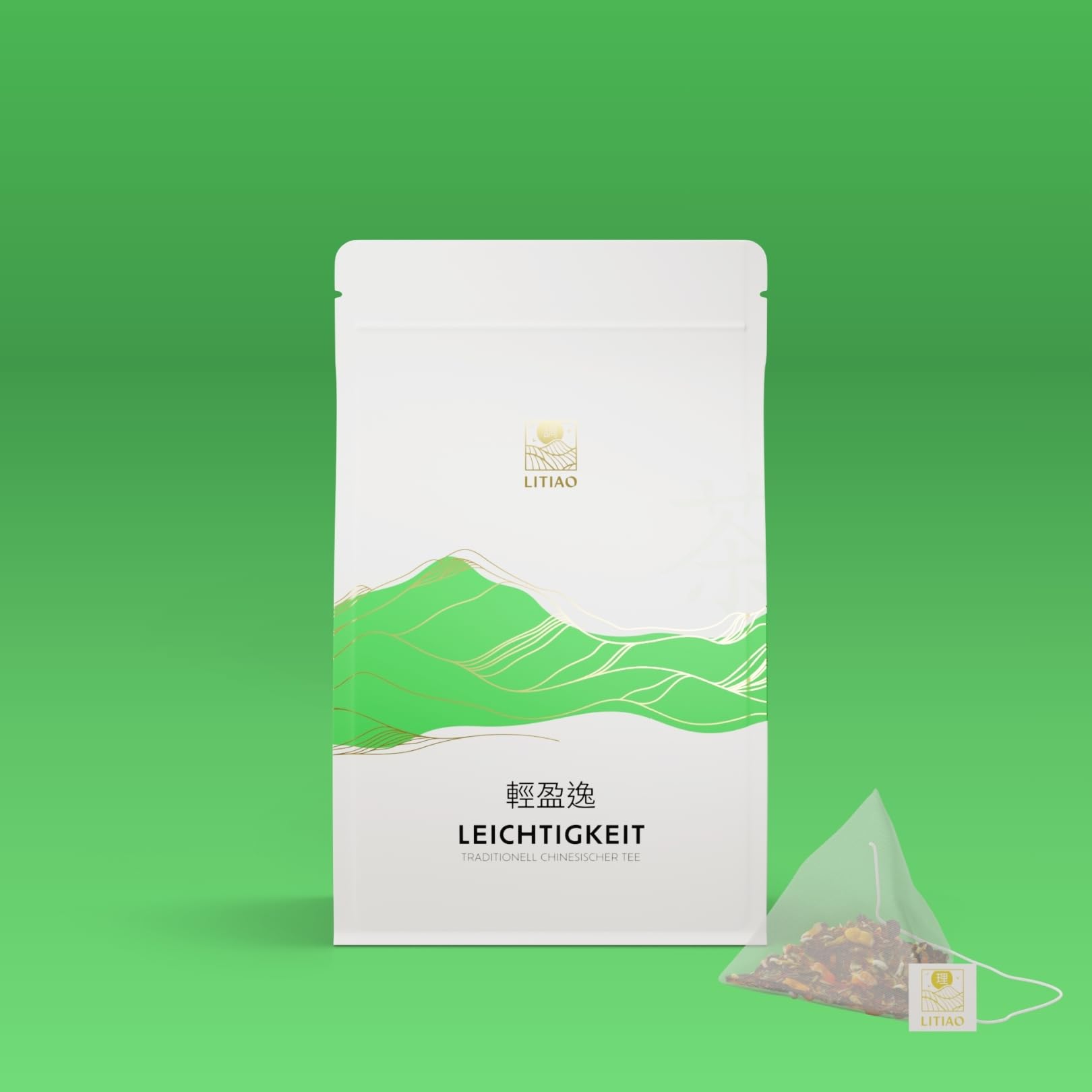 NEU - LITIAO® LEICHTIGKEIT Kräutertee mit 8 rein natürlichen TCM-Kräutern, 6er Set