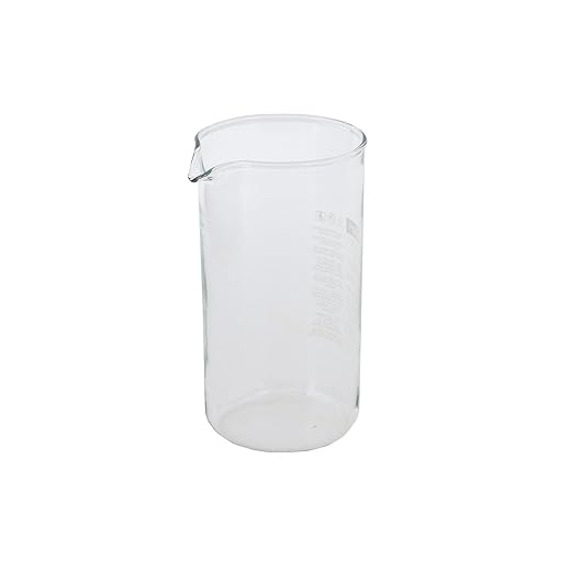 Spare Beaker Cristal De Repuesto, Vidrio, Transparente - Bodum En Oferta Bodum Vaso De Precipitados De Repuesto Para Prensa De Café, Vidrio - 3 Tazas, Transparente (Capacidad: Tres Tazas, 0. 35 L, 12 Oz)