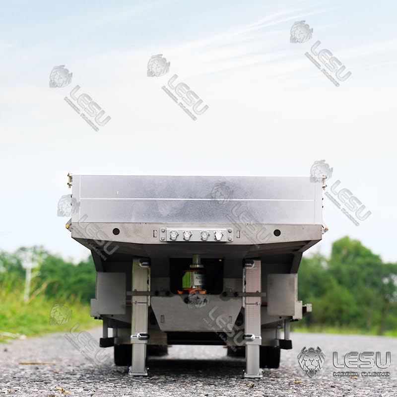 TOUCAN RC HOBBY LESU Metal Trailer Model Hydraulic Pump Valve ESC Electronic Lifting for Dumper
